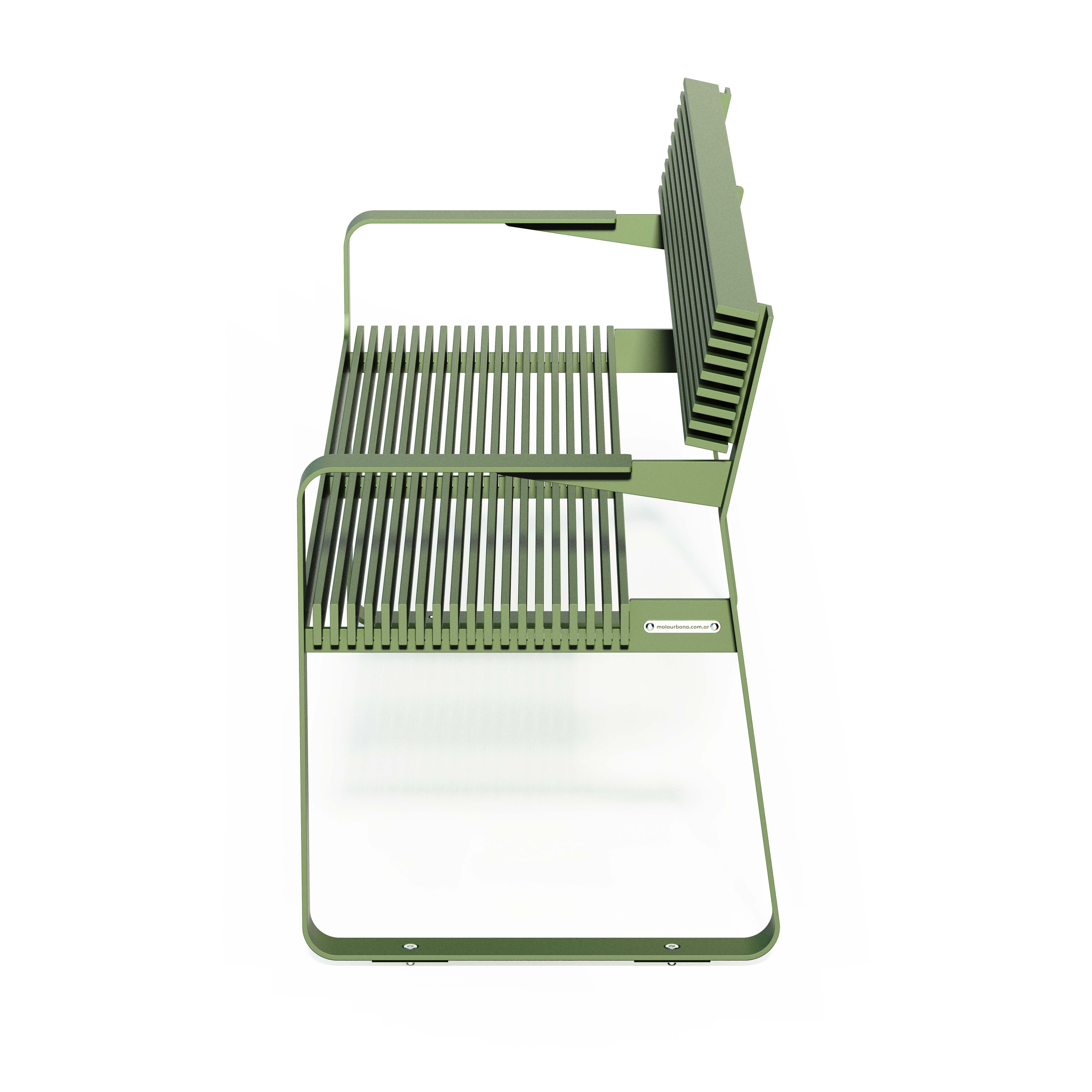 Banco H con respaldo